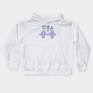 Independence Day USA Kids Hoodie